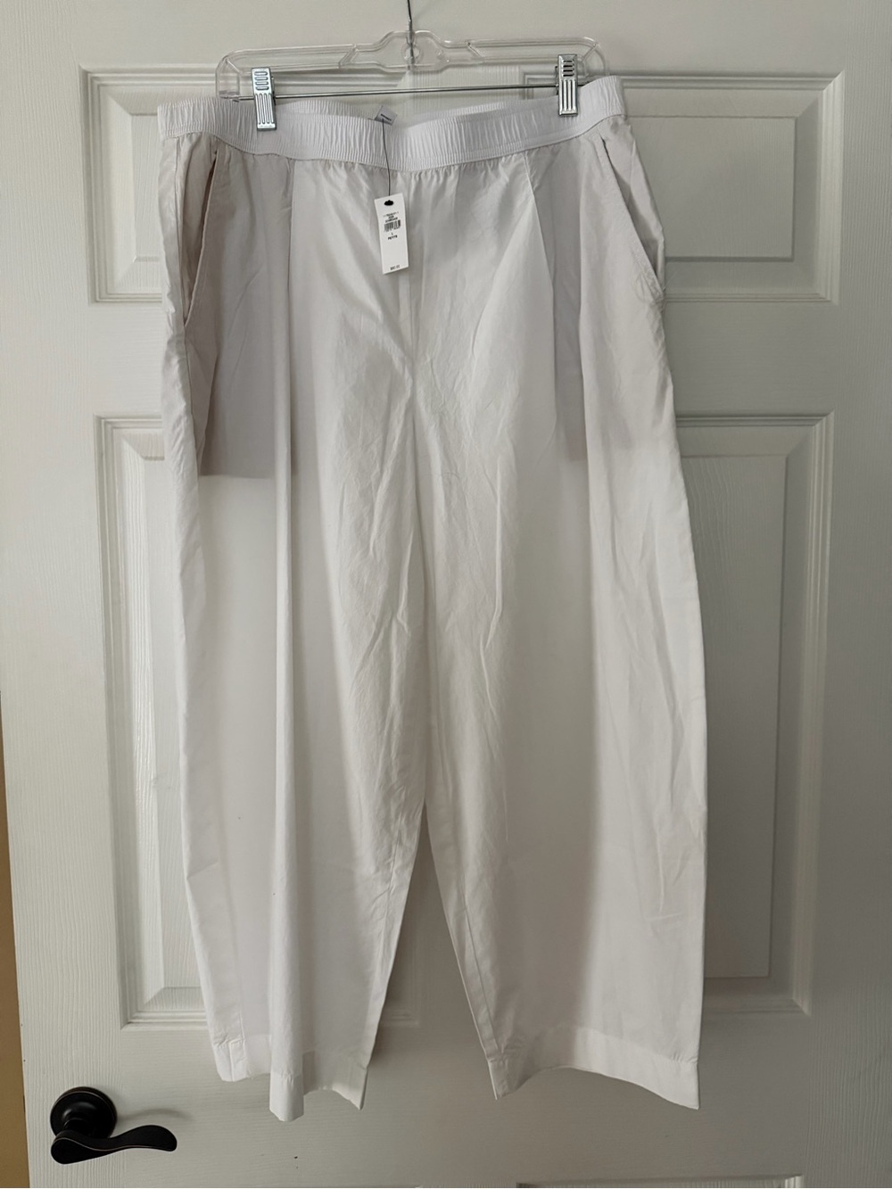 Banana Republic Factory Wide Leg Women's Pants in White